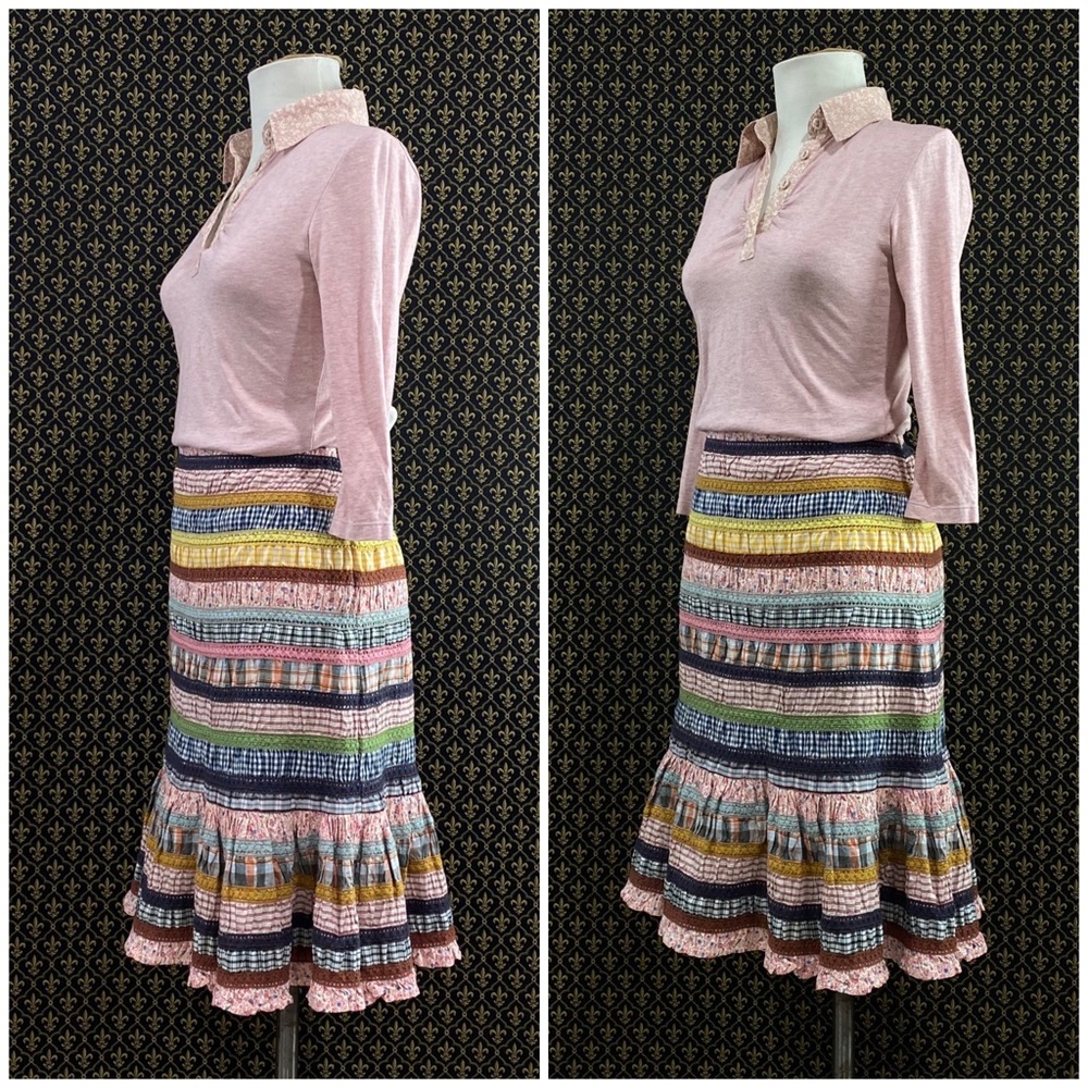 2006 Anthro “Rendezvous Skirt” by Odille - Picture 6 of 15